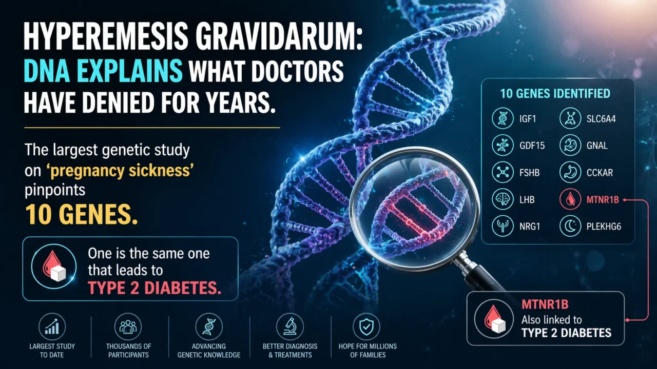 Giacomo Rossi: Genetic Study Reveals 10 Genes in Hyperemesis Gravidarum