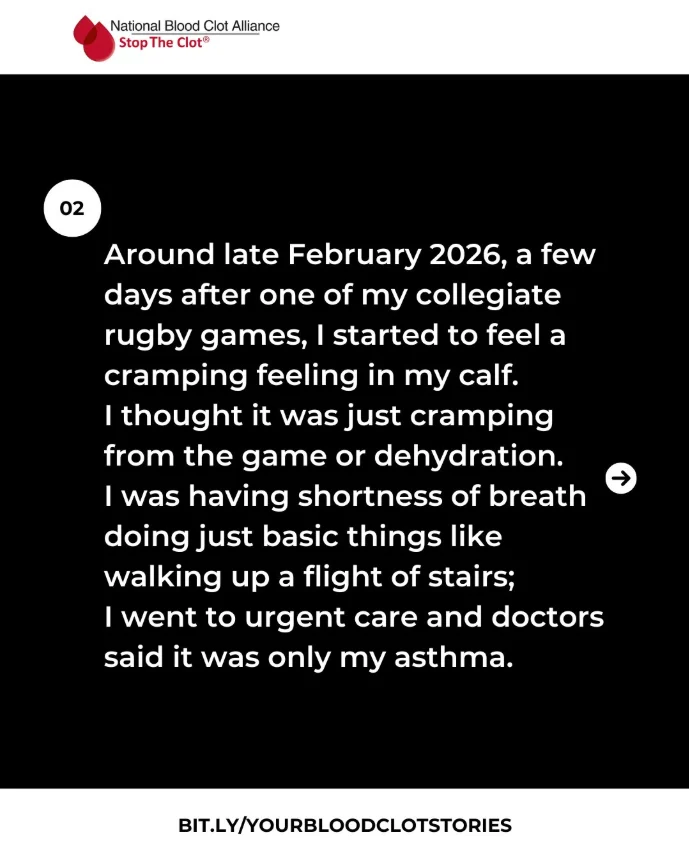 Blood Clots Can Happen to Anyone - NBCA