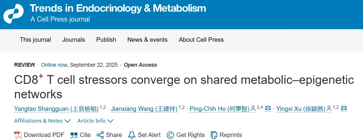 Paul Watton: How Immune Stress Affects Metabolism and Epigenetics in CD8+ T Cells