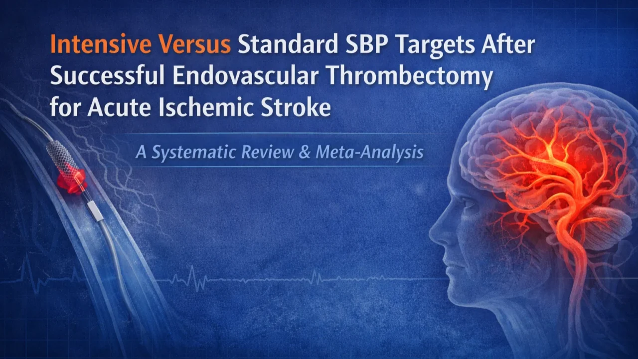M Rafiqul Islam: Post-Thrombectomy Blood Pressure Management in Acute Ischemic Stroke