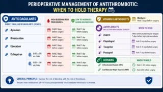Neda K.: When to Hold Antithrombotics and Use Bridging Therapy in Surgery