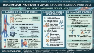 Chokri Ben Lamine: 50 Pearls Credits on How is Breakthrough Thrombosis in Patients with Cancer Being Treated