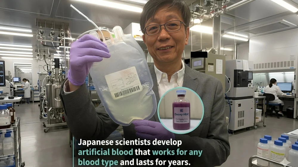 Hamid Yousaif Qureshi: Japanese Scientists Develop Artificial Blood