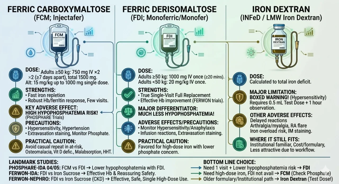 Chokri Ben Lamine: IV Iron Showdown – FCM vs Ferric Derisomaltose vs Iron Dextran