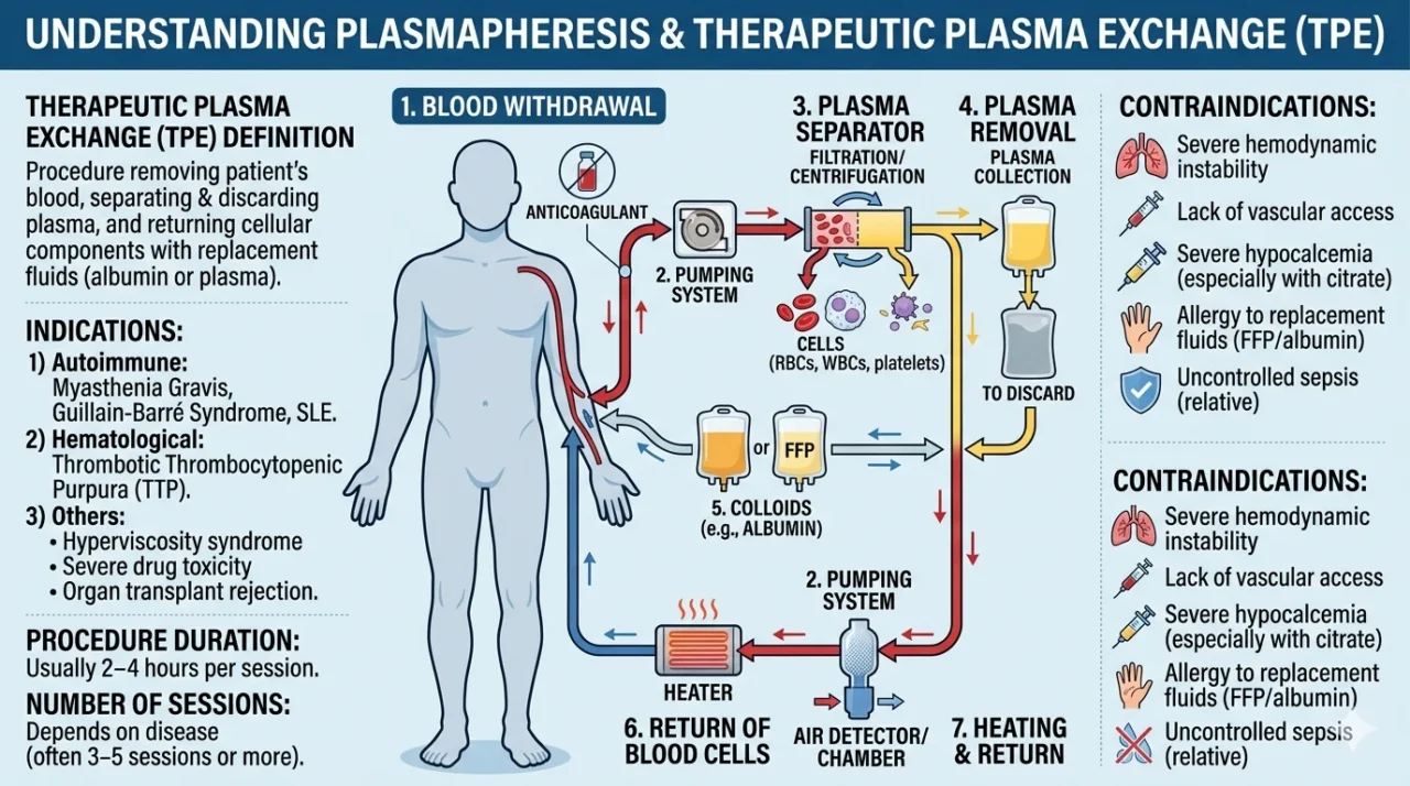Yazhini Selvaraj: What is Plasmapheresis?