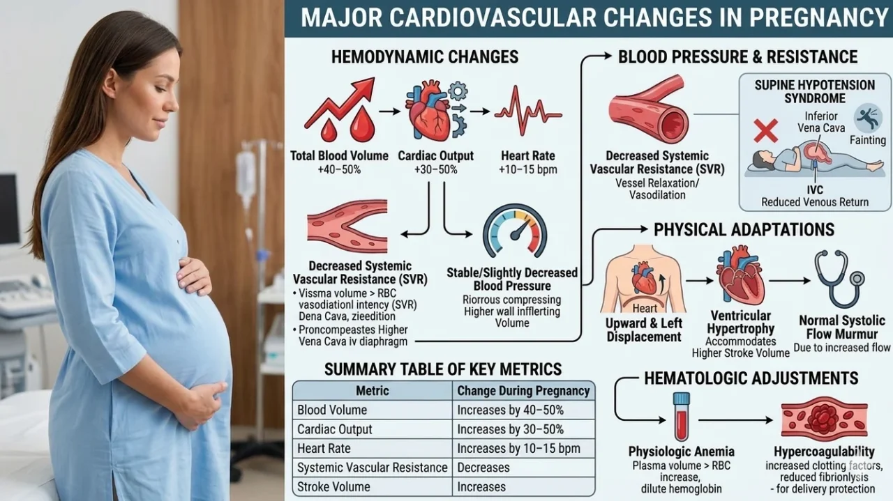 Aynetu Girma Moges: Major Cardiovascular Changes in Pregnancy