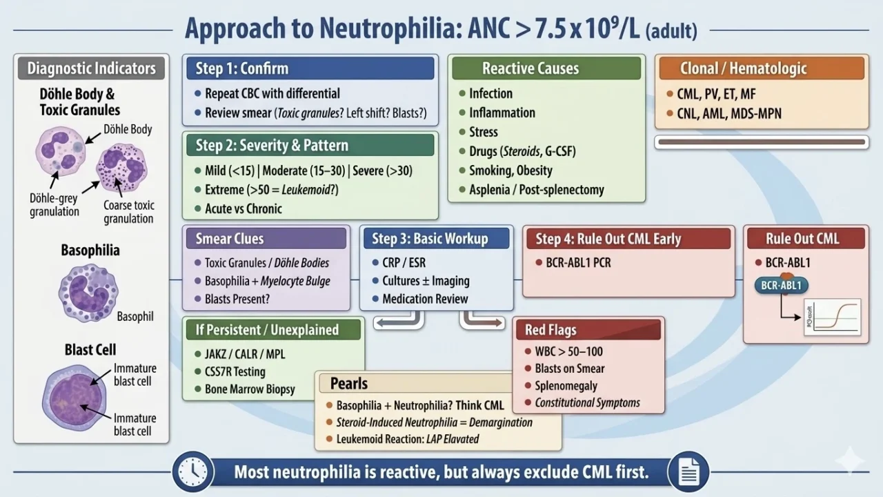 Chokri Ben Lamine: Differentiating Reactive from Clonal Causes in Adult Neutrophilia