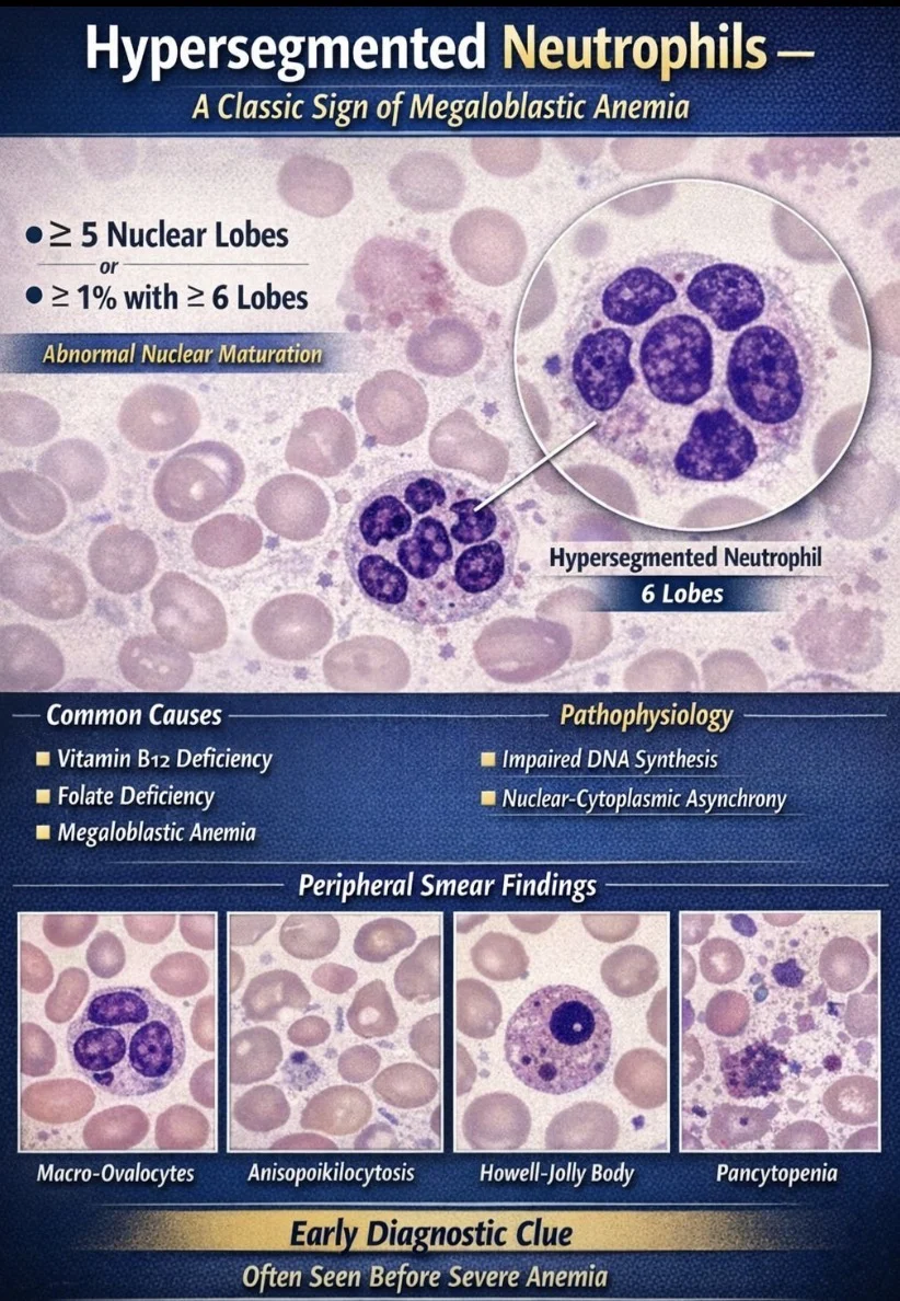 Simon Senanu: Hypersegmented Neutrophils - A Classic Sign of Megaloblastic Anemia 1 Simon Senanu