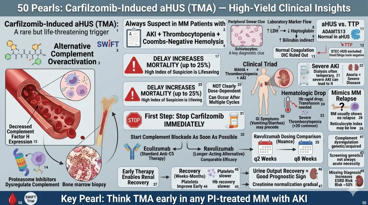 Chokri Ben Lamine: High-Yield Clinical Insights on Carfilzomib-Induced aHUS