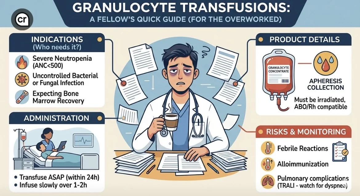 Caitlin Raymond: Granulocyte Transfusions for the Overworked Fellow 1 Caitlin Raymond