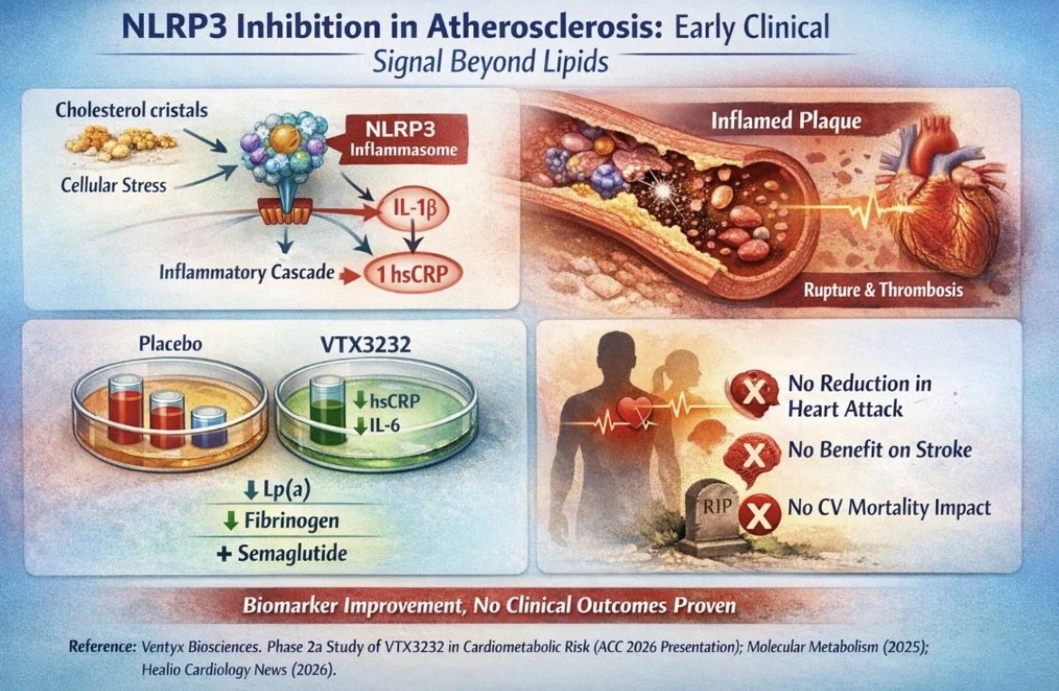 Ney Carter Borges: NLRP3 Inhibition in Atherosclerosis - Early Clinical Signal Beyond Lipids 1 Ney Carter Borges
