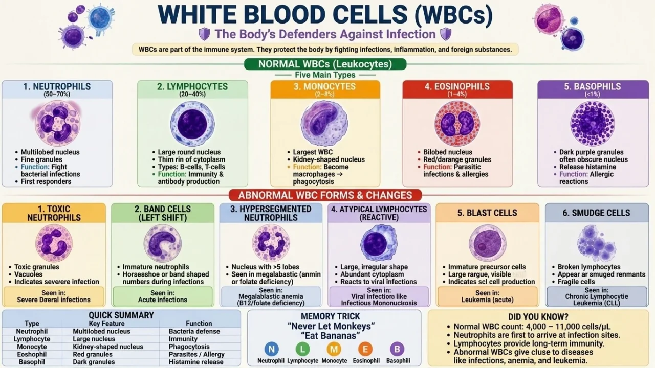 Syed Sibtain Raza: White Blood Cells – Understanding Morphology for Better Diagnosis