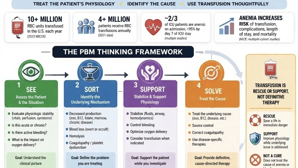 S. Kate Hartman: A Clinical Framework for Anemia, Bleeding, and Transfusion Decision-Making