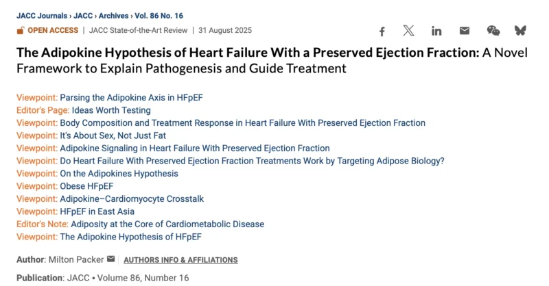 Carlos Henrique Del Carlo: HFpEF and Iron Deficiency - Why Treating the Mitochondrial Engine Matters More Than We Thought?