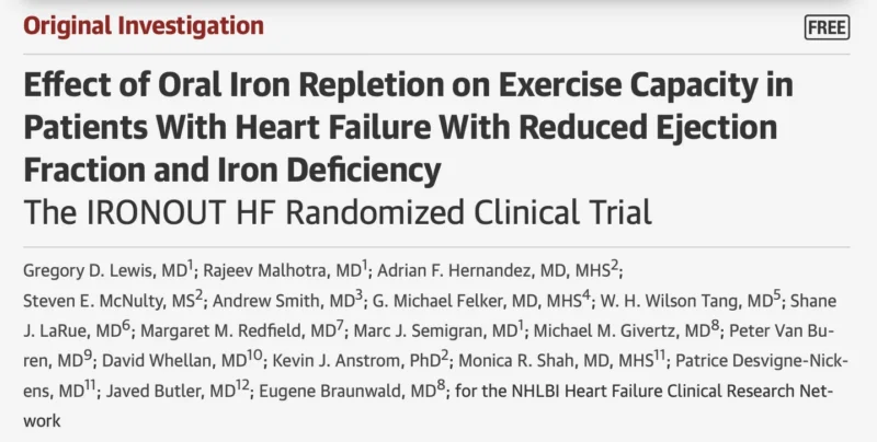 Carlos Henrique Del Carlo: HFpEF and Iron Deficiency - Why Treating the Mitochondrial Engine Matters More Than We Thought?
