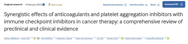 Christoffer Gebhardt: Can Anticoagulation Improve Outcomes in Melanoma Therapy?