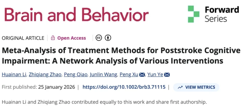 Leonardo Roever: Non-Pharmacological Approaches Lead in PSCI Treatment