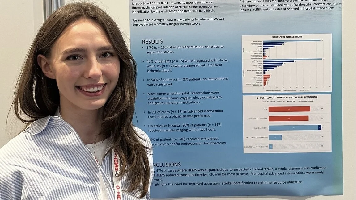 Marie Dragoy: Insights from Norway on Helicopter Emergency Services in Suspected Stroke Care