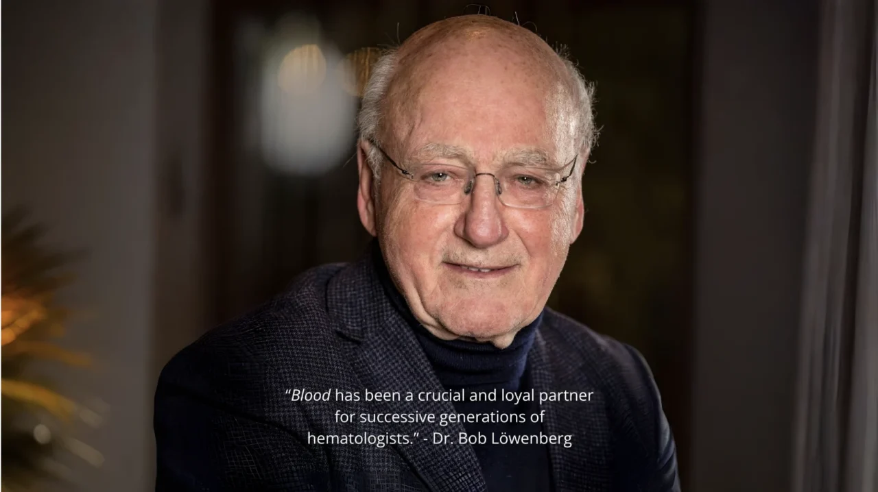 We Are Excited to Introduce You to the 11th Editor-in-Chief Dr. Bob Löwenberg – Blood Journals Portfolio