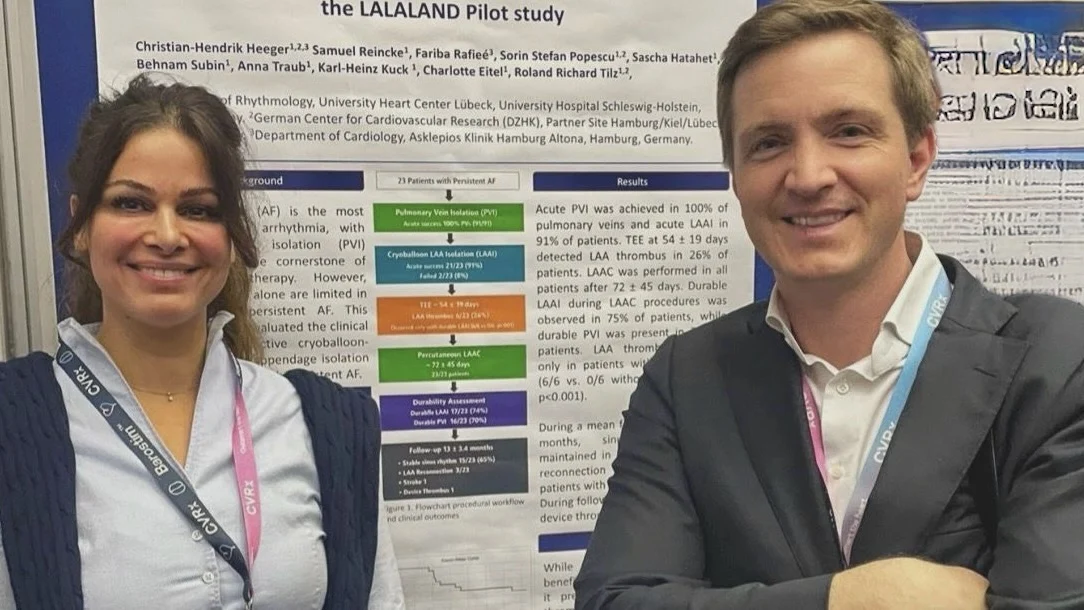 Fariba Rafiee: What Happens When You Isolate the Left Atrial Appendage in Patients with Persistent AFib?