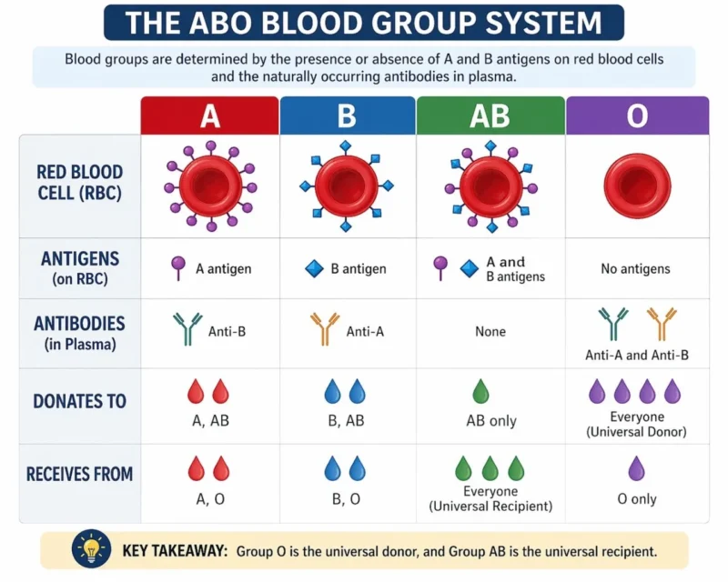 Muhammad Bilal: A Quick Visual Guide to the ABO Blood Group System
