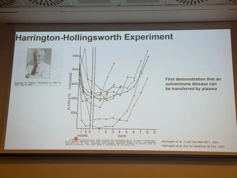 Wolfgang Miesbach: A Historic Experiment That Changed Our Understanding of ITP 1 Wolfgang Miesbach: A Historic Experiment That Changed Our Understanding of ITP