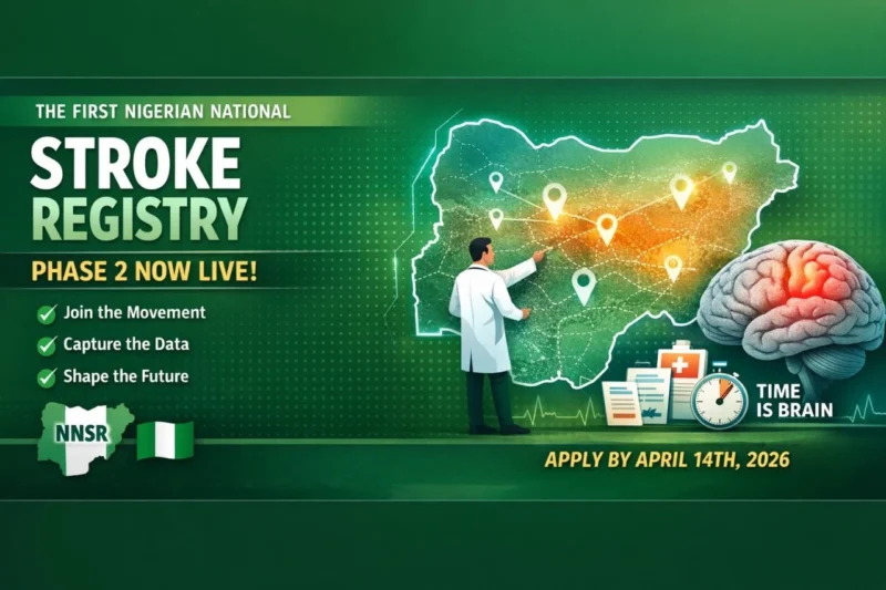 Paul Bolaji: Phase 2 of the Nigeria National Stroke Registry Is Now Live