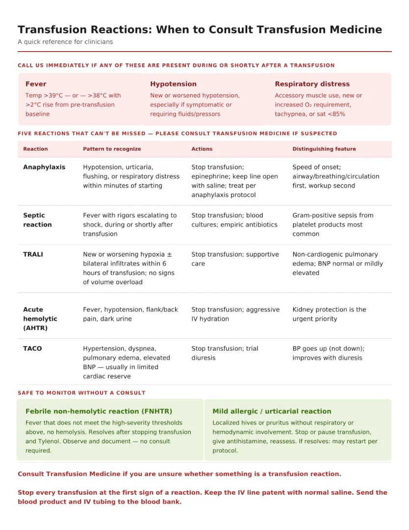 Caitlin Raymond: A Call for Improved Clinical Integration in Transfusion Medicine