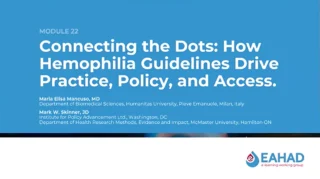 Explore the Power of Guidelines in Hemophilia Care - EAHAD
