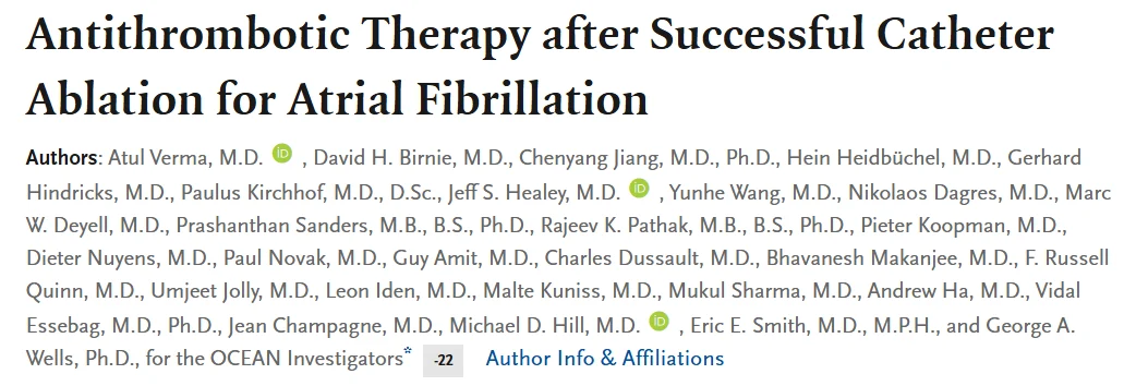Rivaroxaban versus Aspirin after Atrial Fibrillation Ablation - Cardiology Insights and Heart Health