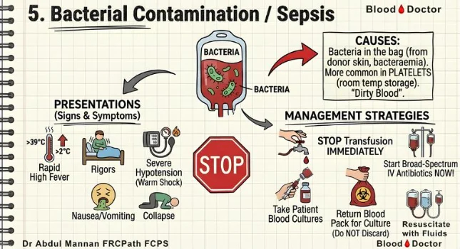 Abdul Mannan: The 'Dirty Blood' Protocol - Early Recognition of Bacterial Contamination in Blood Transfusion Reactions