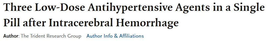 Octavio Marques Pontes-Neto: A Landmark Step in Stroke Prevention from The TRIDENT Trial Findings
