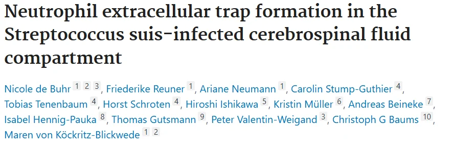 Jim Hoffman: The Role of Neutrophil Extracellular Traps in Central Nervous System Infections