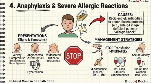 Abdul Mannan: Acute Anaphylactic Reaction During Blood Transfusion