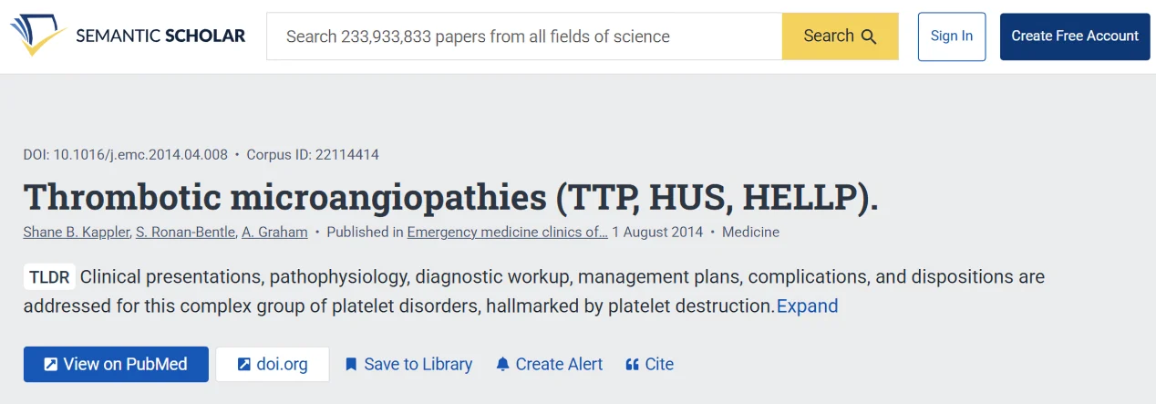 Sthanu Subramanian: Differential Diagnosis of Thrombocytopenia