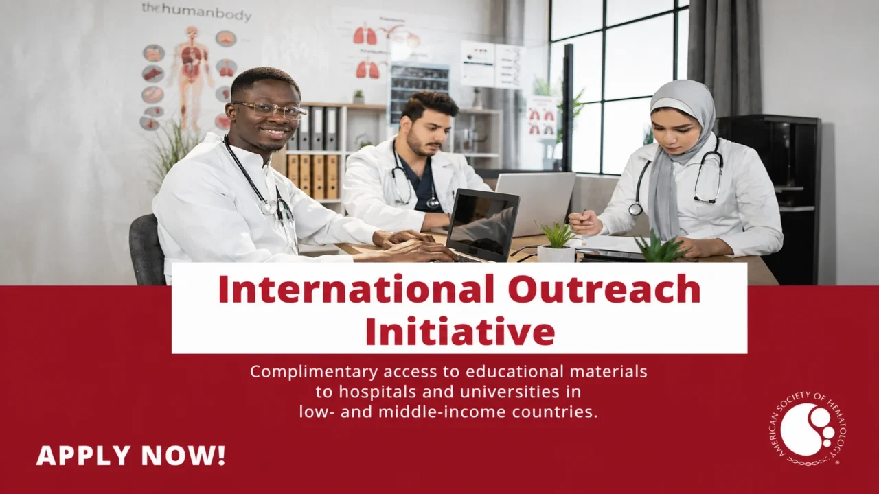 2026 Applications Open for The International Outreach Initiative – ASH