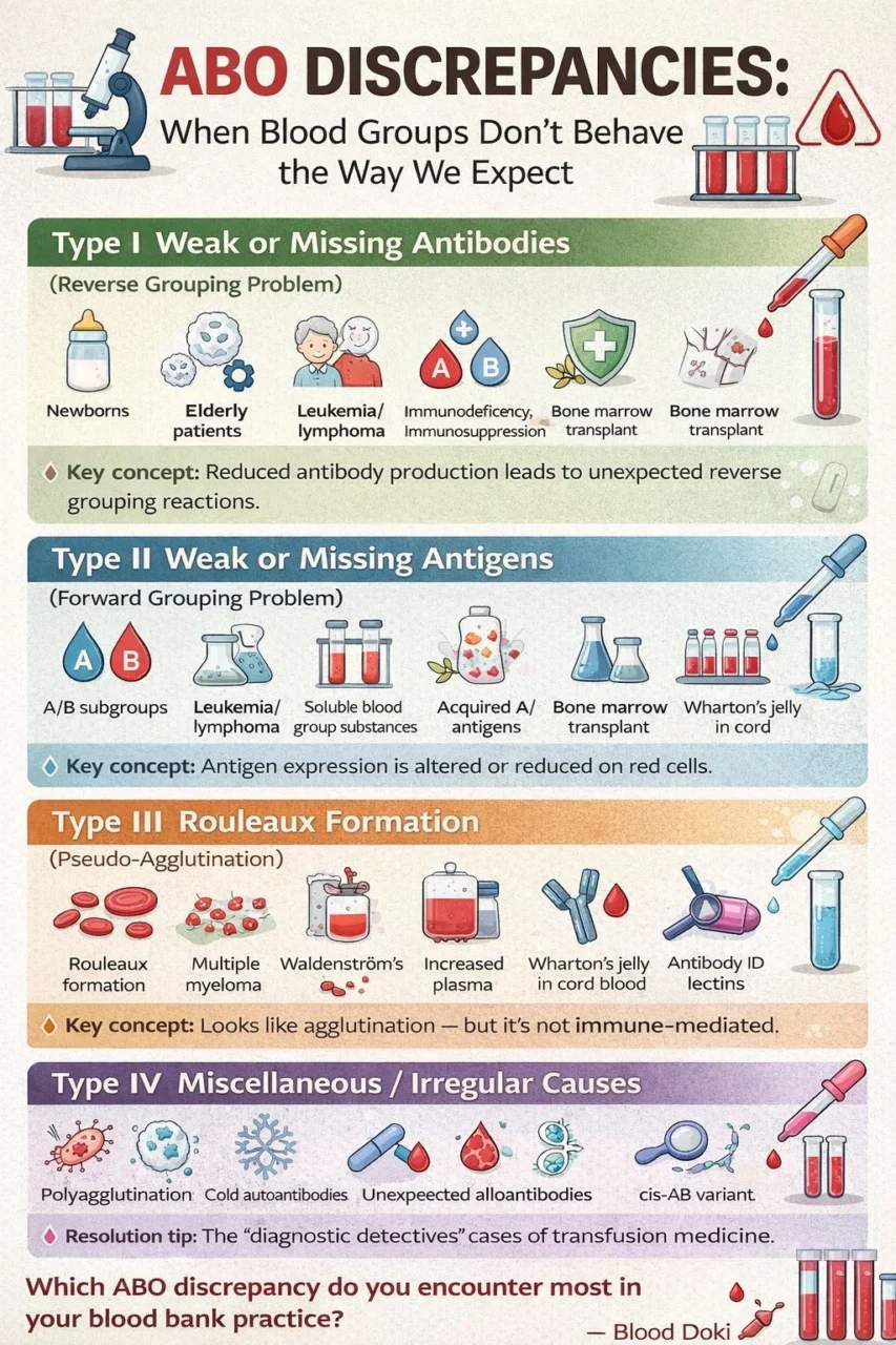 Augustina Isioma Ikusemoro: ABO Discrepancies in Transfusion Practice