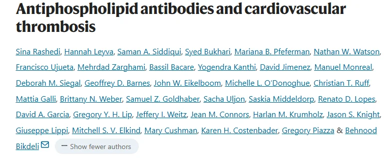 Gregory Piazza: When Antibodies Trigger Thrombosis