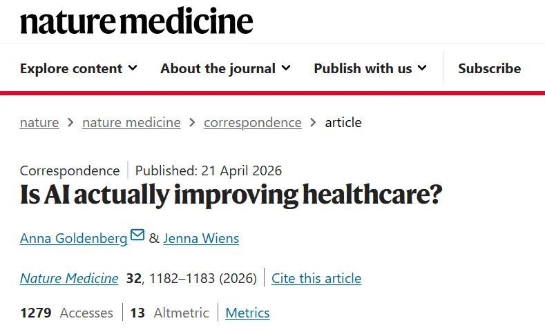 Alex John London: AI in Healthcare Must Show Safety and Efficacy Before Use