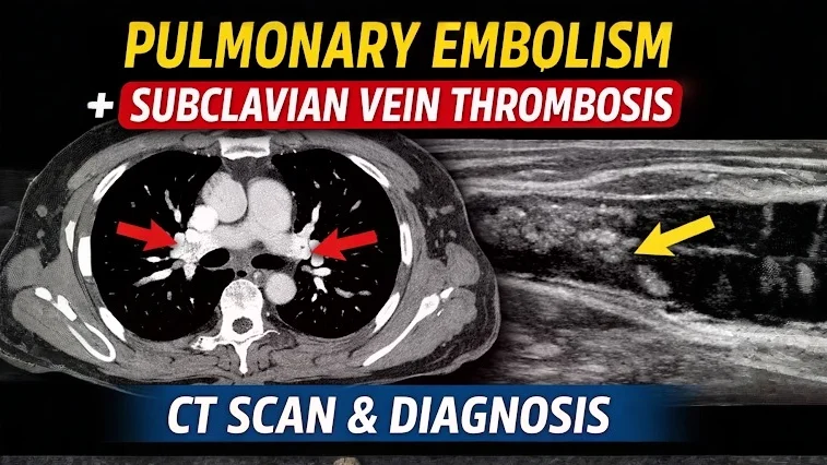 Elias Lee: Acute PE from Subclavian VT – CT Scan Diagnosis, Radiology Interpretation, and Emergency Imaging Insights