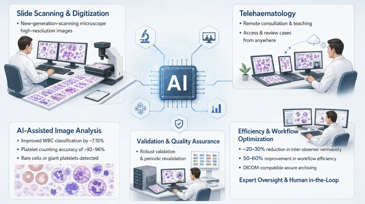 Peripheral Blood Smear (PBS) Under the Microscope: Bridging Morphology and Hematology