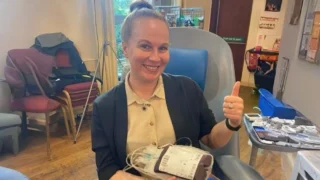 Hayley Taylor: Whatever Your Blood Type if You Can Donate Please Do It Because You Could Help Save a Life