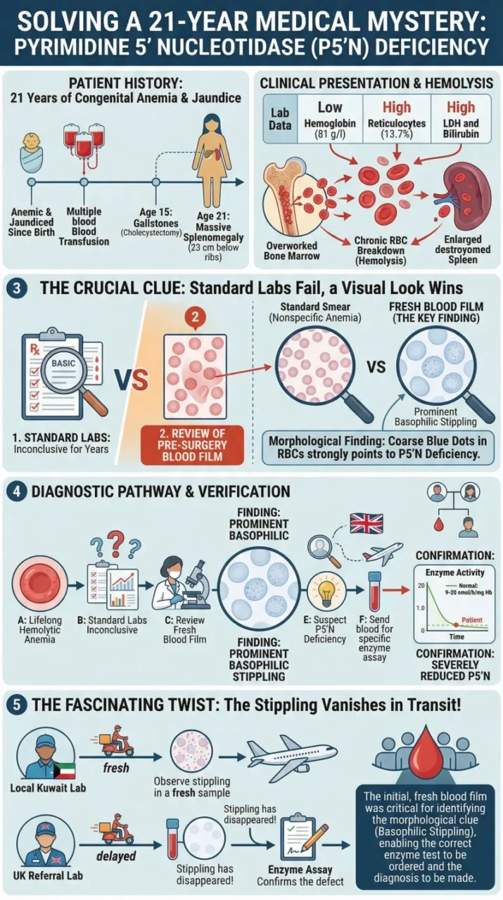 Abdul Mannan: Anemia Since Birth and One Fresh Blood Film Changed Everything