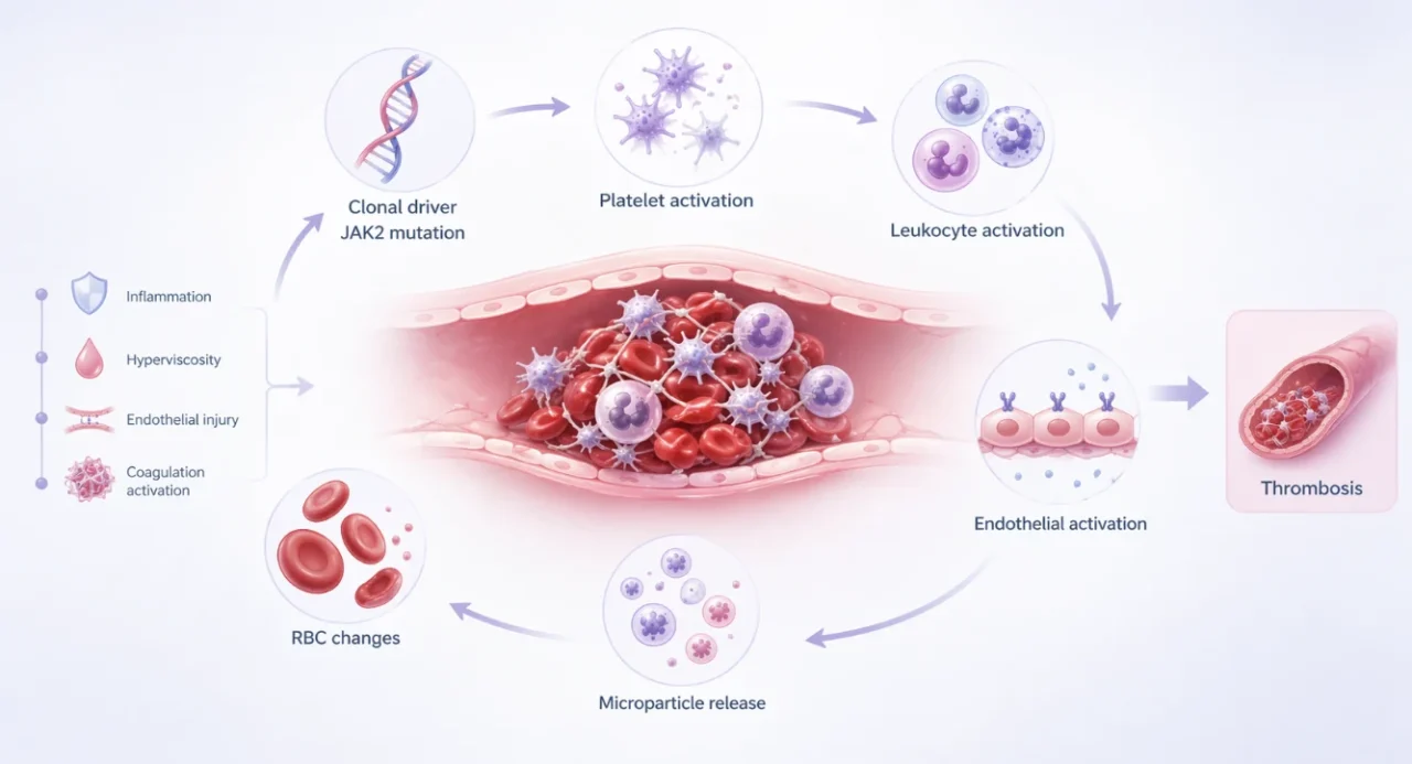 Polycythemia Vera and Thrombosis: Pathogenesis and Prevention
