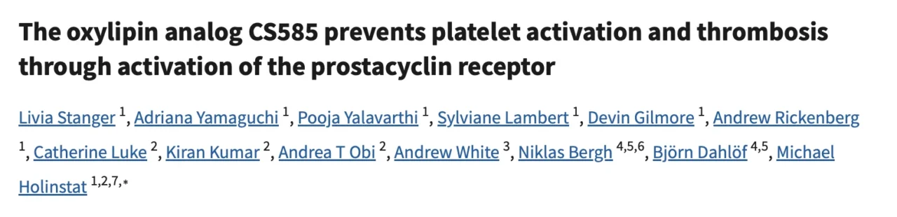 Andreas Ejlegård: Rebalancing Thrombosis and Hemostasis Through Mechanistic Innovation