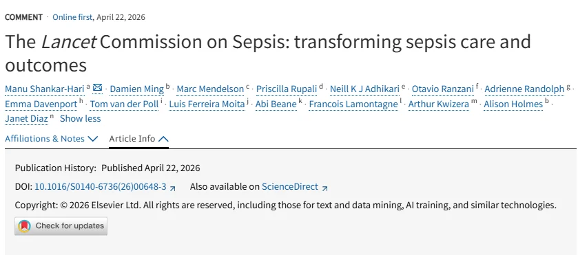 Luis Ferreira Moita: Rethinking Sepsis Care Through the Lancet Commission Initiative