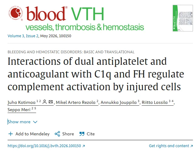 Juha Kotimaa։ New Insights into How APAC Shapes Complement Activation and Inflammation