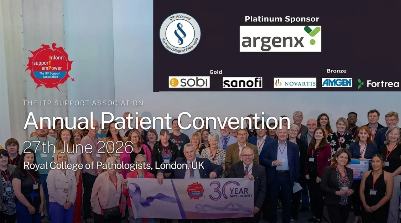 2026 ITP Annual Patients’ Convention – ITP Support Association