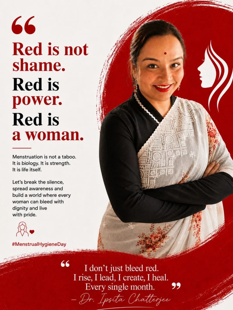 Ipsita Chatterjee: Red is Not Shame, Red is Power, Red is a Woman 1 Ipsita Chatterjee