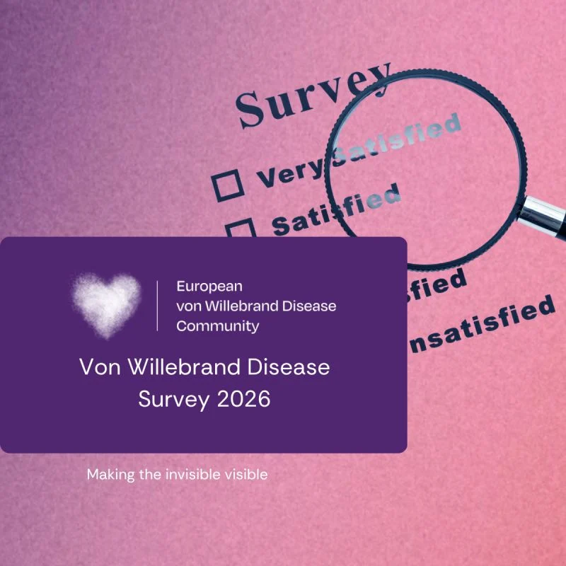 Living With von Willebrand Disease? - Share Your Experience - EHC 1 EHC